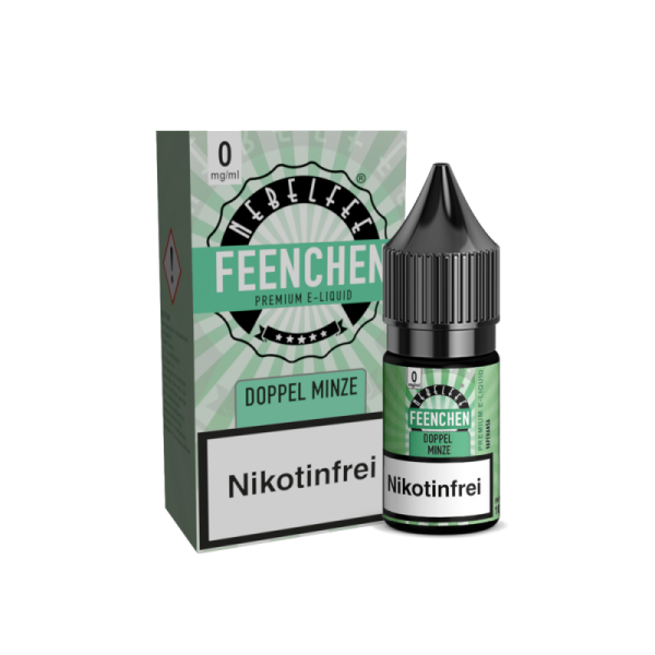 Nebelfee - Feenchen - Doppel Minze - 10ml Nikotinsalz Liquid